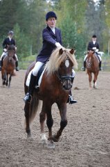 Kaisa ja Ilmari Ypäjällä syyskuu 2009
